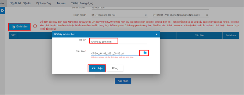 Hướng dẫn đăng ký trực tuyến nhận tiền hỗ trợ từ Quỹ bảo hiểm thất nghiệp - ảnh 5