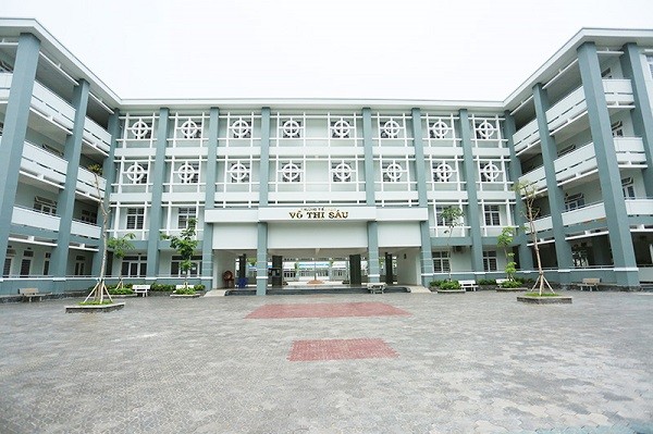 Trường tiểu học Võ Thị Sáu mới được đưa vào hoạt động được hơn 1 năm (ảnh internet)