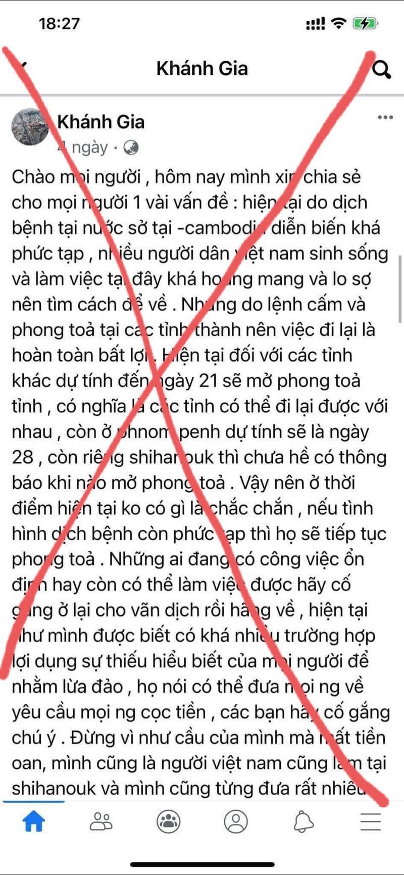 Bị đồng hương lừa 'bao về Việt Nam trốn dịch' - ảnh 2