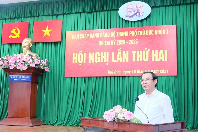 Bí thư Nguyễn Văn Nên yêu cầu sớm có quy hoạch TP Thủ Đức  - ảnh 1