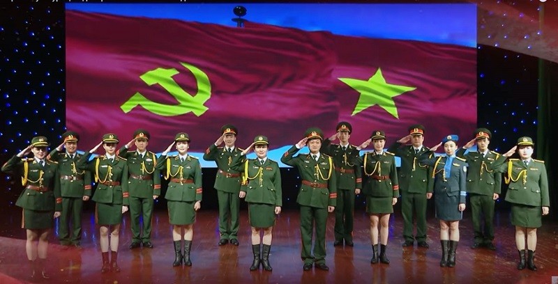 Bình chọn cho đội tuyển nghệ thuật QĐND Việt Nam thi đấu tại Nga - ảnh 1