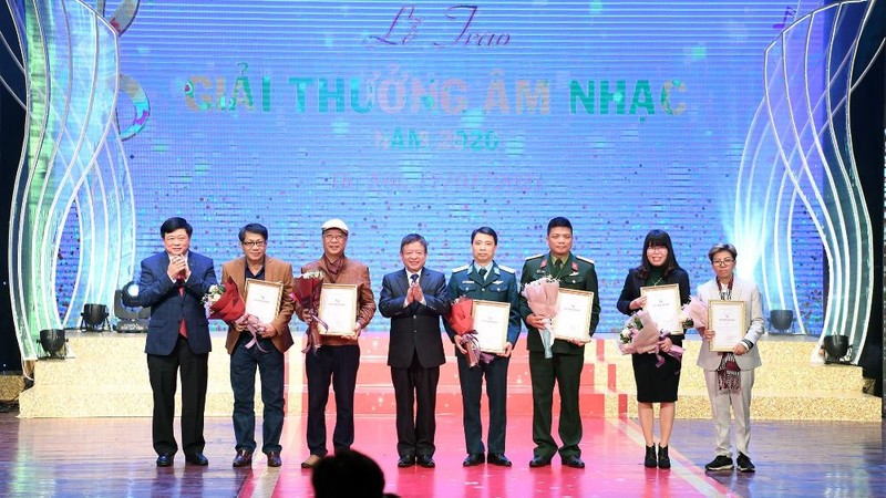 78 tác phẩm, công trình nhận 'Giải thưởng Âm nhạc năm 2020' - ảnh 1