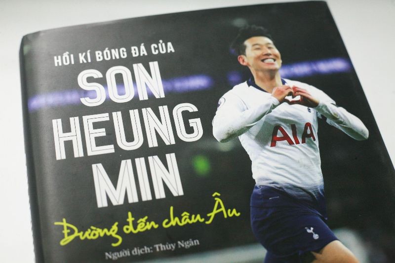 Hồi kí bóng đá của Son Heung-min phát hành tại Việt Nam - ảnh 1