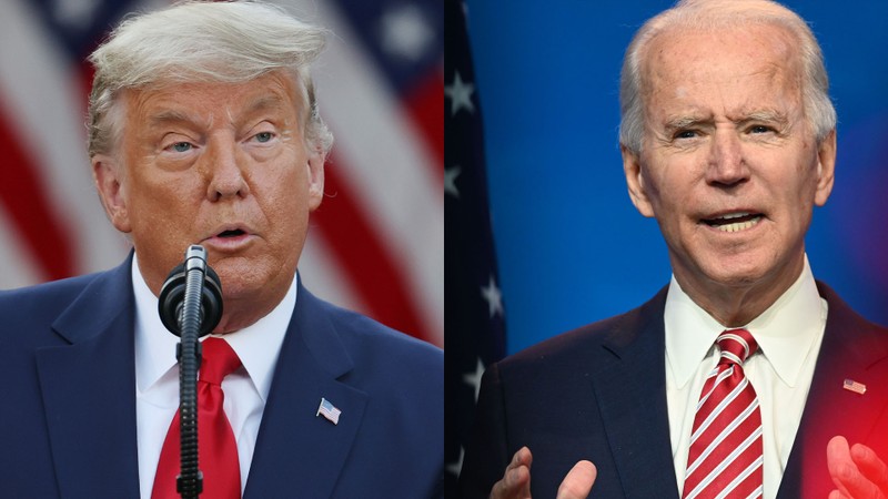 Ông Trump, Biden đến Georgia trước cuộc bầu cử Thượng viện - ảnh 1