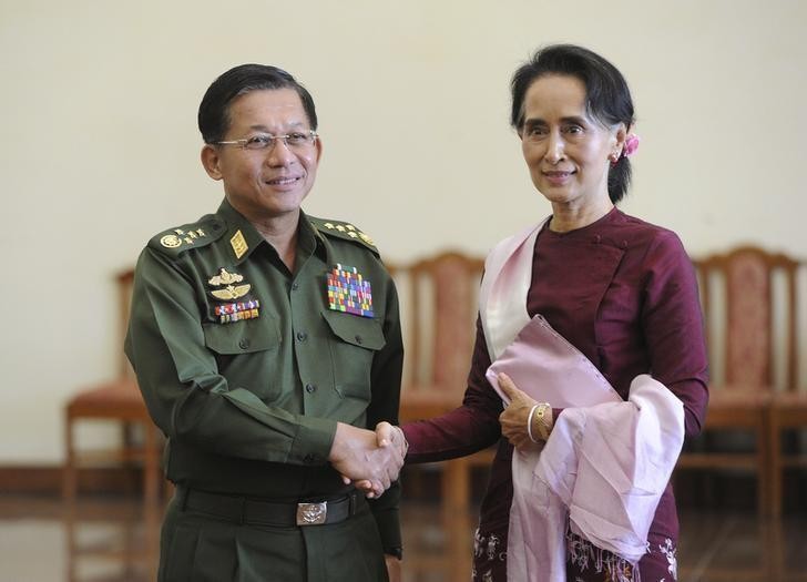 Quân đội truy tố bà Suu Kyi và Tổng thống Win Myint - ảnh 1