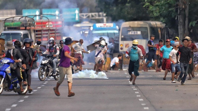 Myanmar: Thêm 18 người biểu tình bị bắn chết trong một ngày - ảnh 1