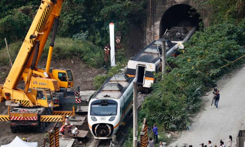 Vụ tai nạn đường sắt Đài Loan: Nghi phạm được tại ngoại - ảnh 1