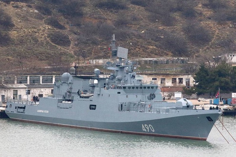 Tàu chiến Nga tập trận nội dung tấn công bán đảo Crimea - ảnh 1