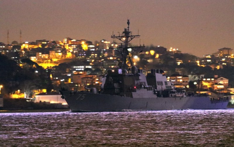 Mỹ hủy kế hoạch triển khai tàu chiến tới Biển Đen - ảnh 1