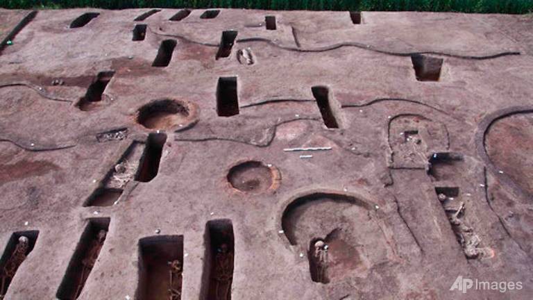 110 ngôi mộ cổ được khai quật tại vùng Châu thổ sông Nile - ảnh 1
