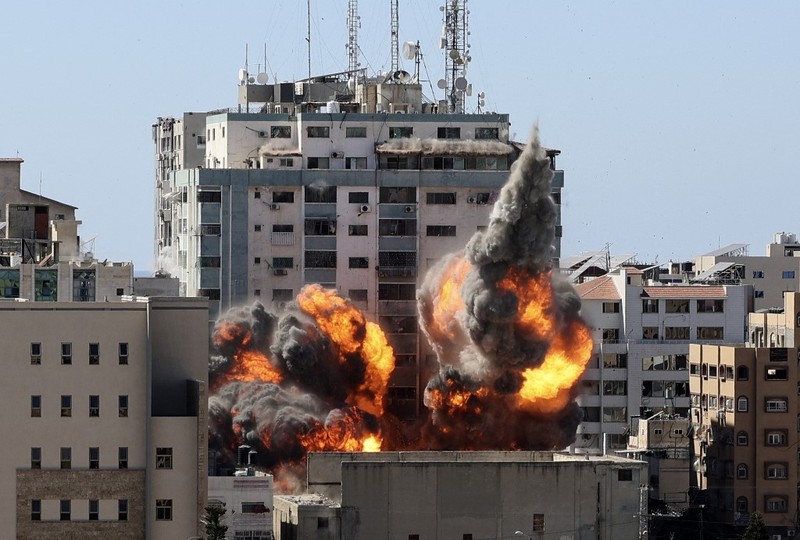 Israel tuyên bố đã phá hủy nhà thủ lĩnh Hamas tại Dải Gaza - ảnh 2