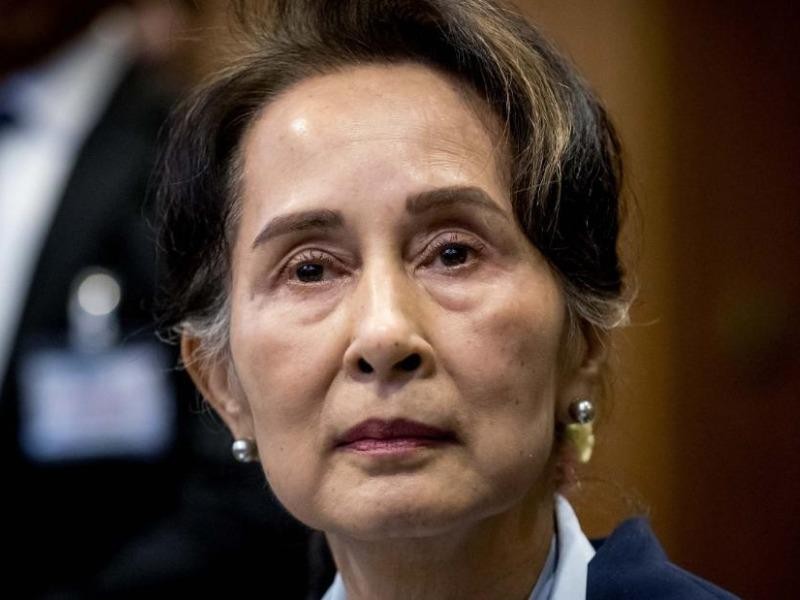 Quân đội Myanmar tính giải tán đảng của bà Aung San Suu Kyi - ảnh 1