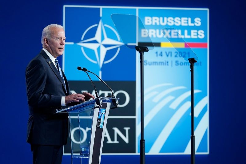 Ông Biden nói ông Putin là ‘đối thủ xứng tầm’, tuyên bố ‘lằn ranh đỏ’ với Nga - ảnh 1