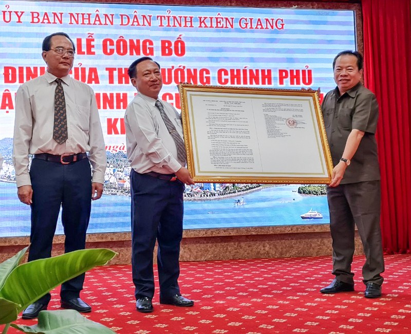 Kiên Giang: Công bố thành lập khu kinh tế cửa khẩu đầu tiên  - ảnh 1