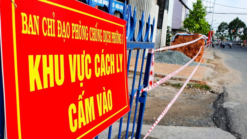 Hậu Giang: Diễn tập phong tỏa 1 khu vực để ứng phó COVID-19 - ảnh 5