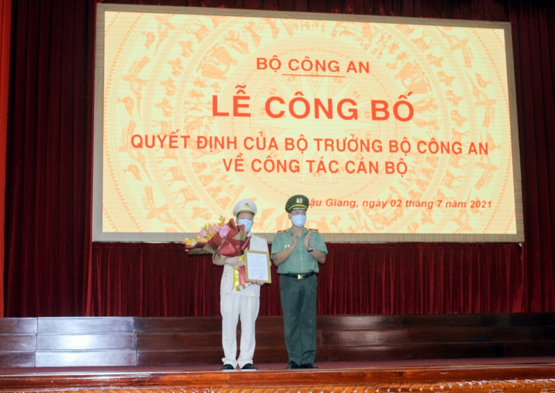 Phó Cục Trưởng Bộ Công an làm Phó Giám đốc Công an Hậu Giang - ảnh 1