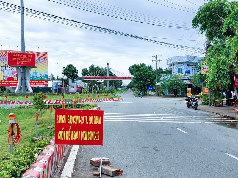 Sóc Trăng dừng các chốt kiểm soát dịch, tăng cường tuần tra xử lý - ảnh 1