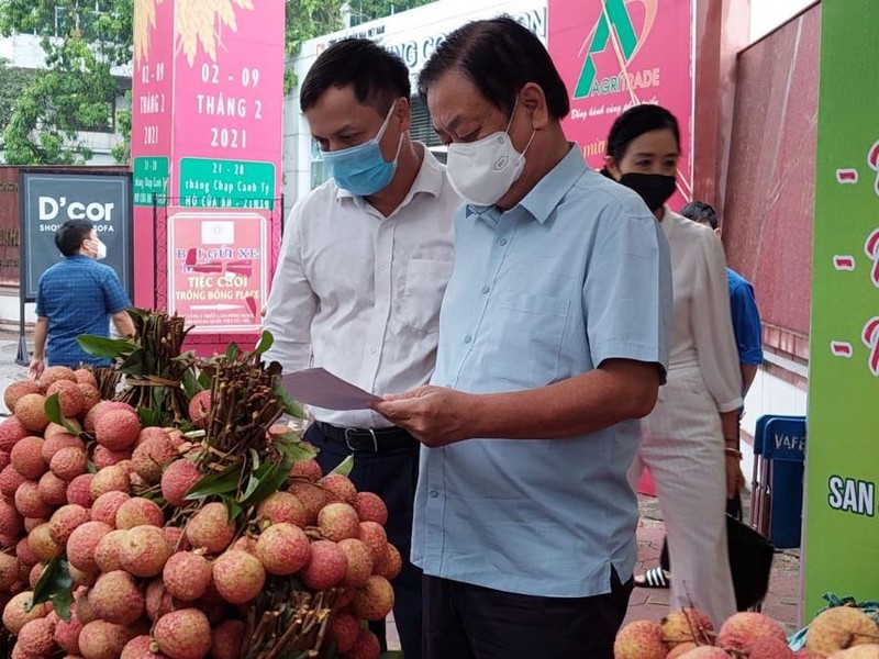 Đồng loạt mở 5 điểm kết nối tiêu thụ nông sản tại Hà Nội - ảnh 1