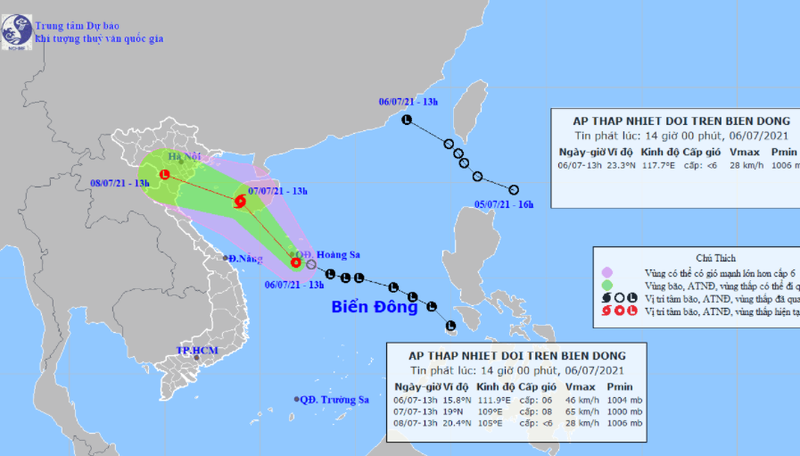 Khẩn cấp ứng phó áp thấp nhiệt đới đang mạnh thành bão - ảnh 1