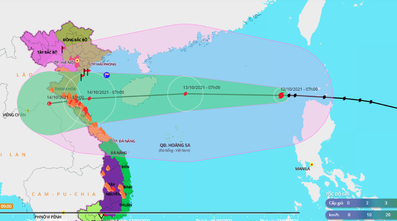 Trưởng phòng dự báo khí hậu: Bão số 8 đi rất nhanh, thời gian chuẩn bị ngắn - ảnh 1