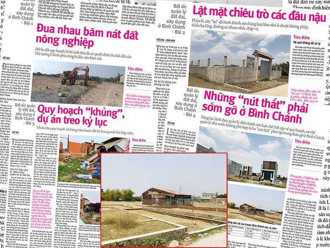 Bình Chánh: 2 cựu cán bộ hầu tòa, 2 người bị kỷ luật - ảnh 1