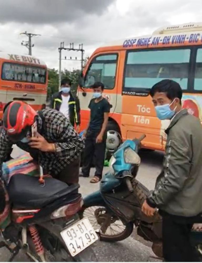 Từ Quảng Trị đi xe máy về quê cách ly 25 ngày, dương tính COVID-19 - ảnh 1