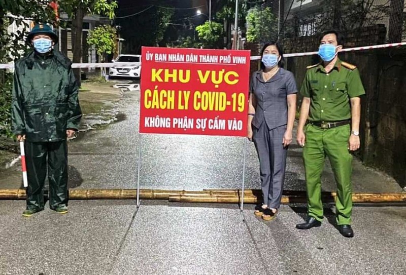 Nghệ An: Thêm 3 ca COVID-19 cộng đồng, 2 ca là vợ chồng ở TP Vinh  - ảnh 1