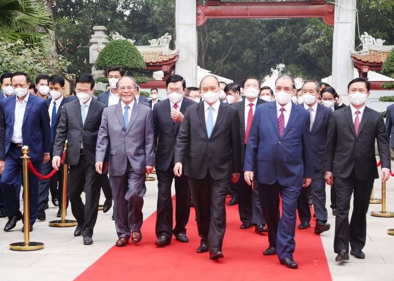 Chủ tịch nước dự lễ kỷ niệm 60 năm ngày Bác Hồ về thăm quê lần thứ 2 - ảnh 1