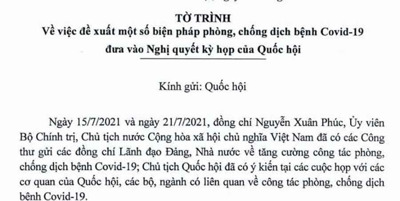 Đề xuất áp dụng biện pháp chống COVID-19 như trong tình trạng khẩn cấp - ảnh 1