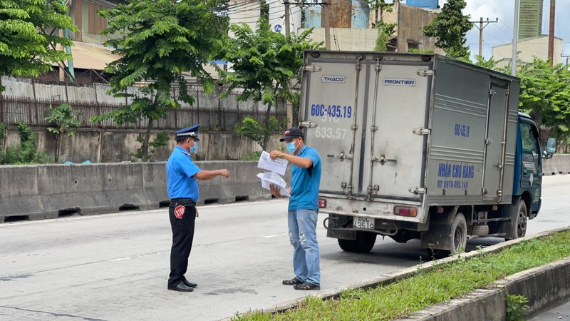 TP.HCM kiểm tra các phương tiện có giấy nhận diện  - ảnh 6