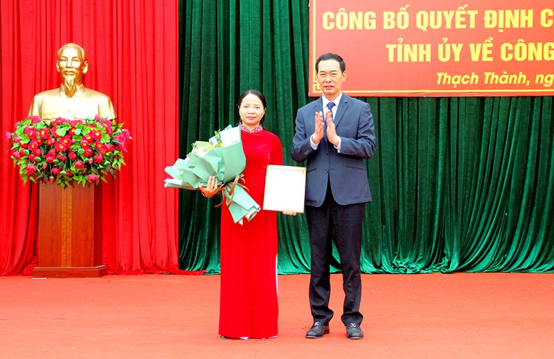 Nhân sự mới Ban Tuyên giáo Tỉnh ủy Thanh Hóa - ảnh 1