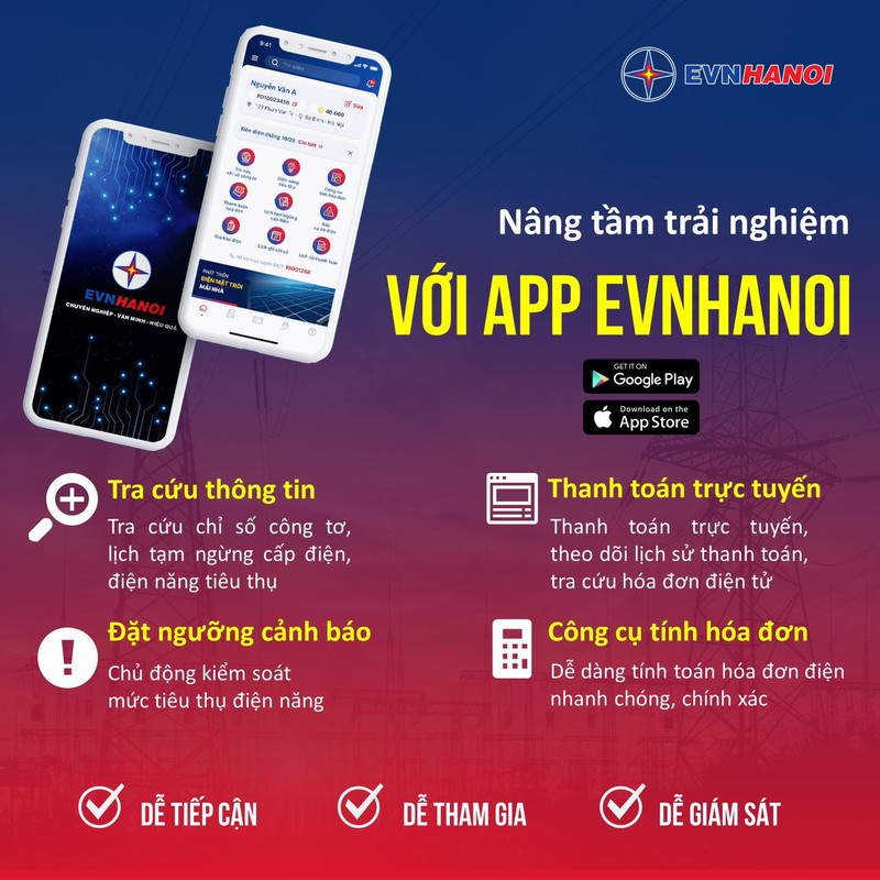 EVNHANOI ra mắt hệ sinh thái chăm sóc khách hàng    - ảnh 1