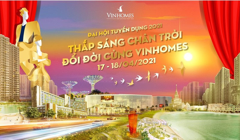 Vinhomes mở đại hội tuyển dụng 2021 lớn chưa từng có - ảnh 1