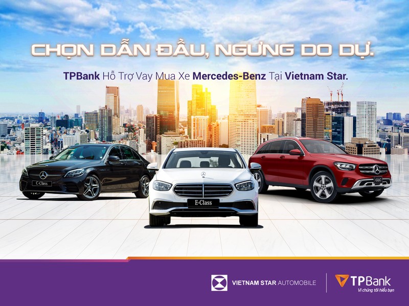 Sở hữu Mercedes- Benz chỉ từ 5 triệu đồng/tháng cùng TPBank    - ảnh 1