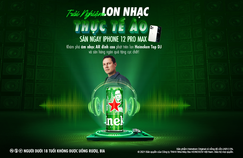 Trải nghiệm phiên bản lon cao Heineken® x Top DJs - ảnh 1