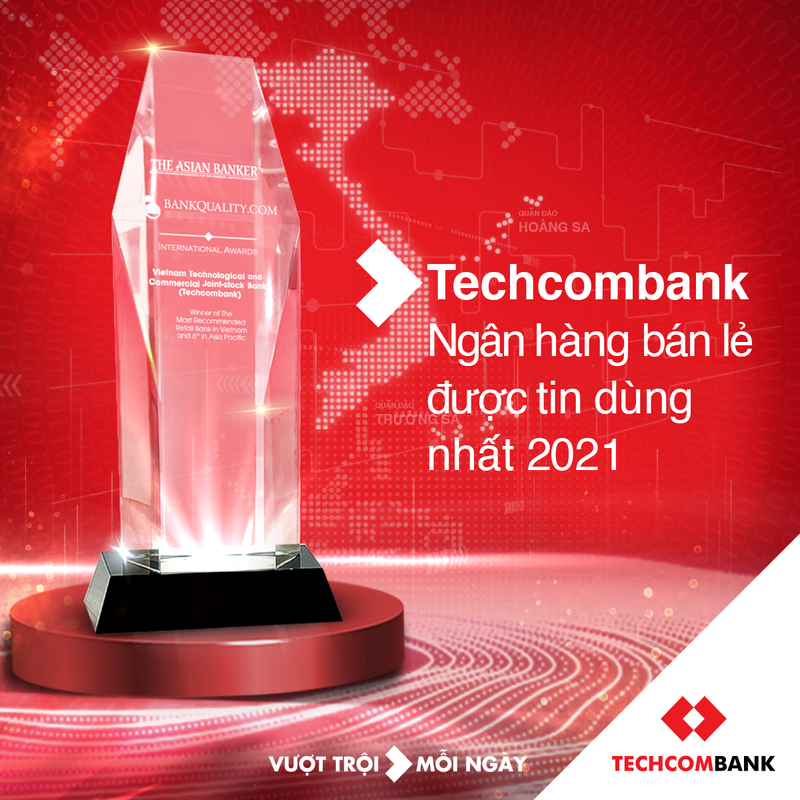 Techcombank: Ngân hàng bán lẻ được tin dùng nhất tại Việt Nam                    - ảnh 1