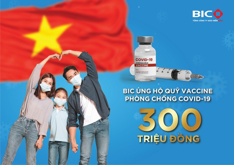 BIC ủng hộ 300 triệu đồng Quỹ vaccine phòng chống COVID-19 - ảnh 1