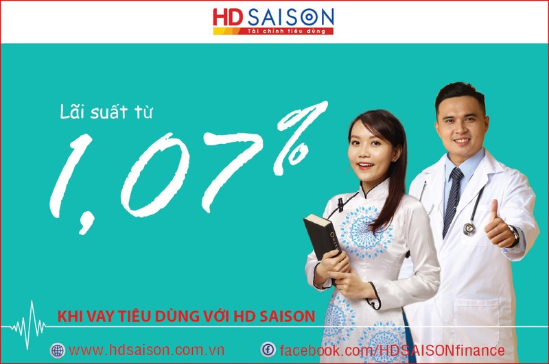 HD SAISON tiếp tục gói vay lãi suất thấp dành cho nhân viên y tế, giáo dục - ảnh 1