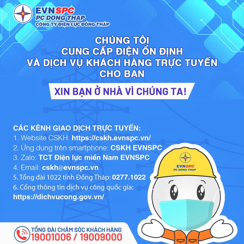 EVNSPC: Khuyến khích khách hàng sử dụng dịch vụ trực tuyến - ảnh 2