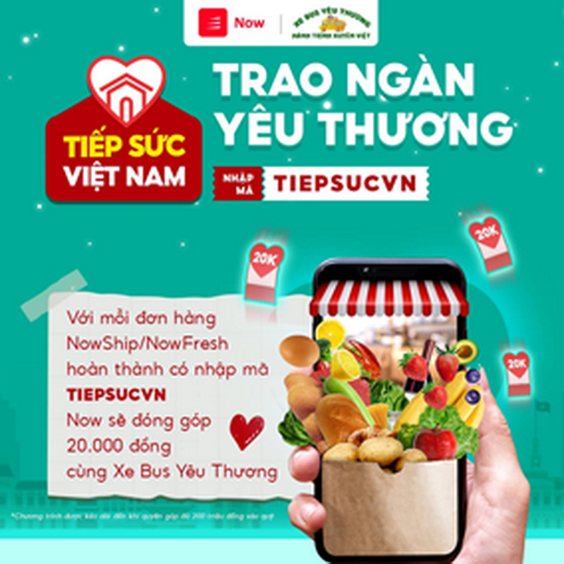 Now hỗ trợ 2.000 phần quà đến các hoàn cảnh khó khăn - ảnh 1