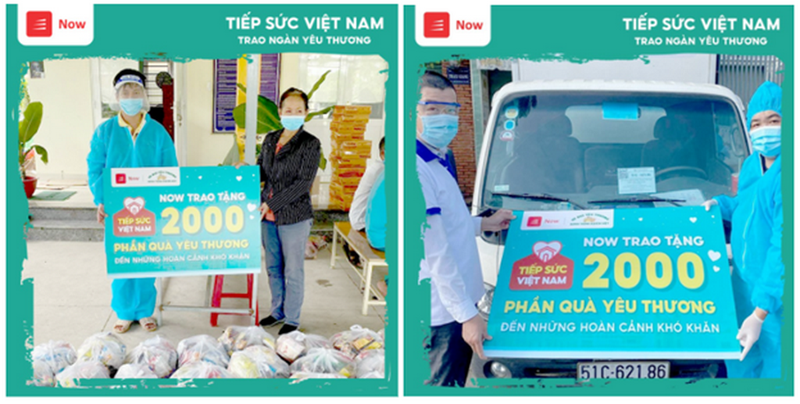 Now hỗ trợ 2.000 phần quà đến các hoàn cảnh khó khăn - ảnh 2