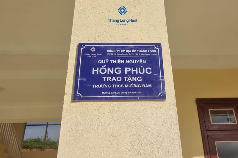 Quỹ thiện nguyện Hồng Phúc xây trường học tặng tỉnh Sơn La - ảnh 1