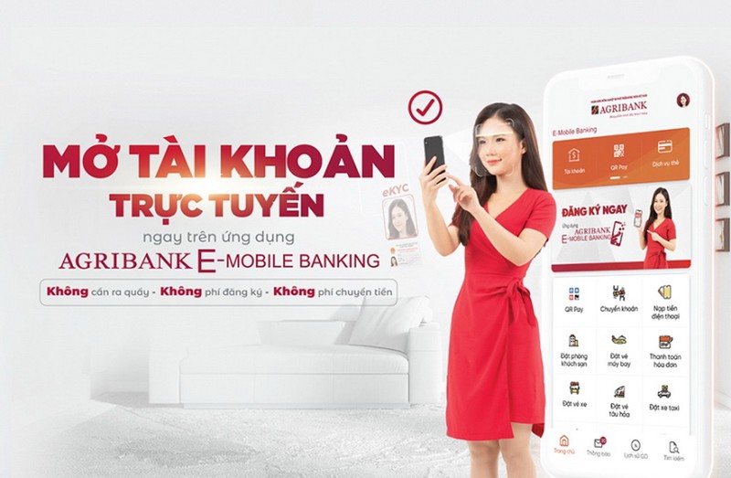 Agribank: mở tài khoản trực tuyến ngay trên điện thoại di động - ảnh 2