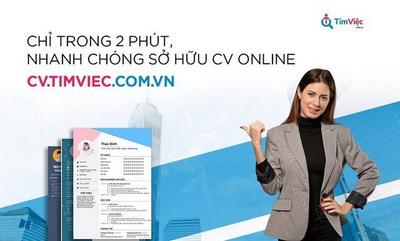 Cơ hội sở hữu việc làm siêu nhanh nhờ CV xin việc tại Cv.timviec.com.vn      - ảnh 1