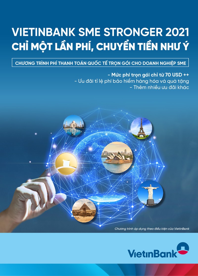 VietinBank SME Stronger 2021 - Chỉ một lần phí, chuyển tiền như ý - ảnh 1