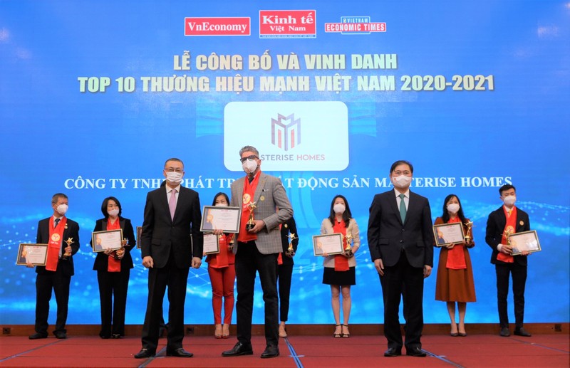 Masterise Homes vào Top 10 Thương hiệu mạnh Việt Nam 2021 - ảnh 1