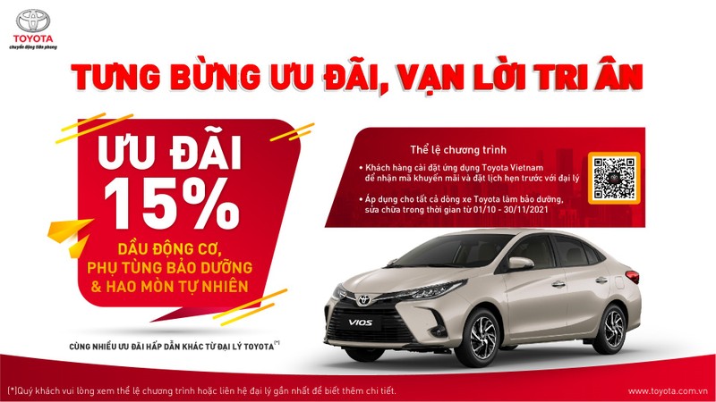 Toyota Việt Nam tri ân khách hàng cuối năm 2021 - ảnh 1