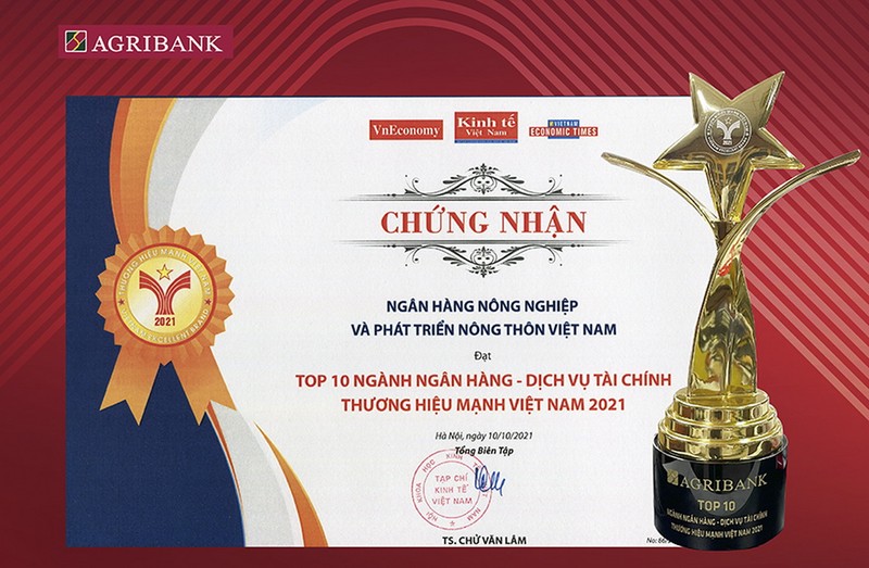 Agribank – Top 10 Thương hiệu mạnh Việt Nam - ảnh 1