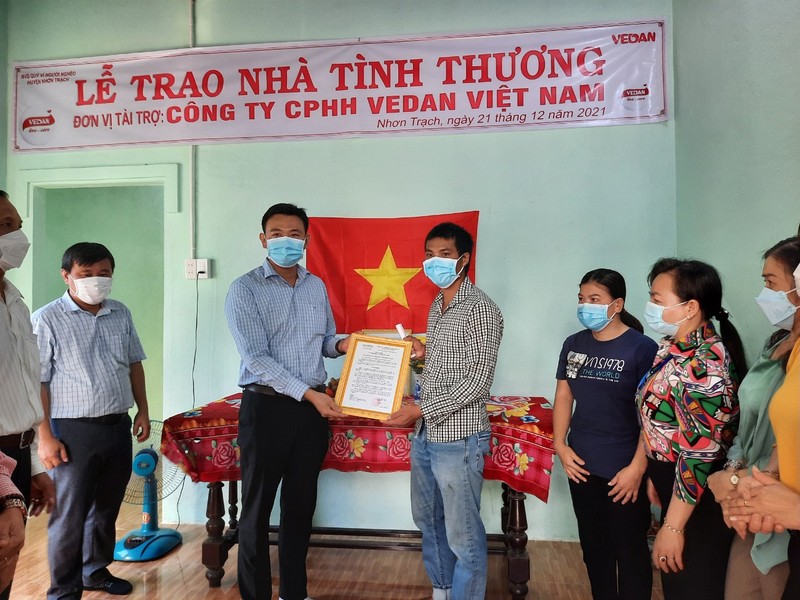 Vedan Việt Nam và những mái ấm tình thương tại tỉnh Đồng Nai - ảnh 1