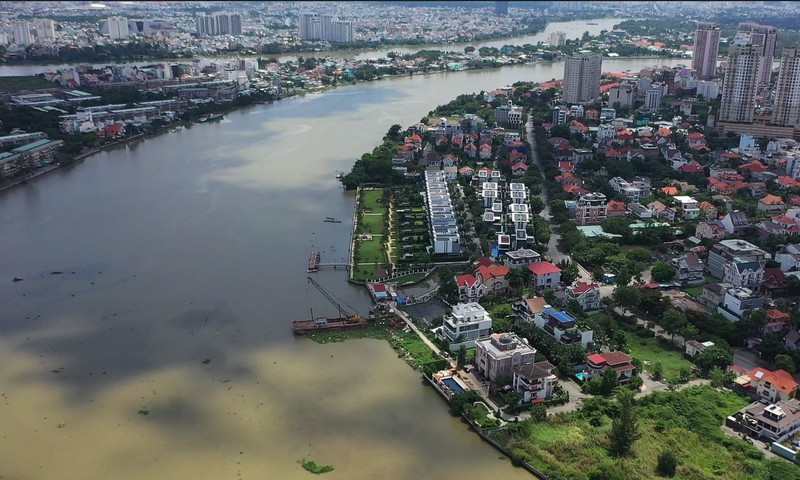 Ngắm toàn cảnh quy hoạch sông Sài Gòn hiện hữu nhìn từ trên cao - ảnh 8